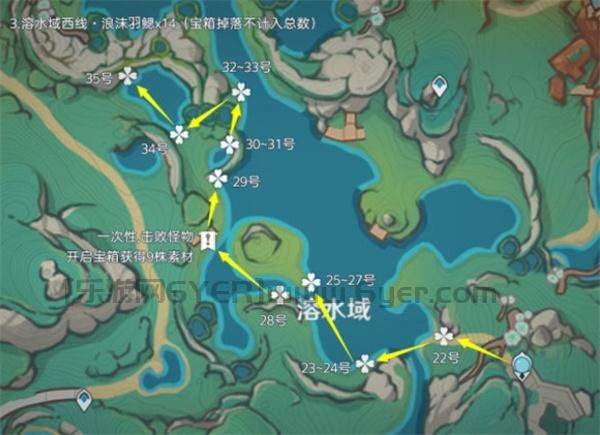 原神纳塔浪沫羽腮在哪里 纳塔材料浪沫羽腮采集路线