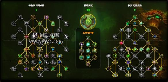 魔兽世界11.1奶德天赋怎么点