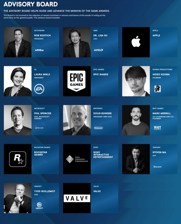 苹果加入TGA顾问委员会！与任天堂、索尼等成员同列